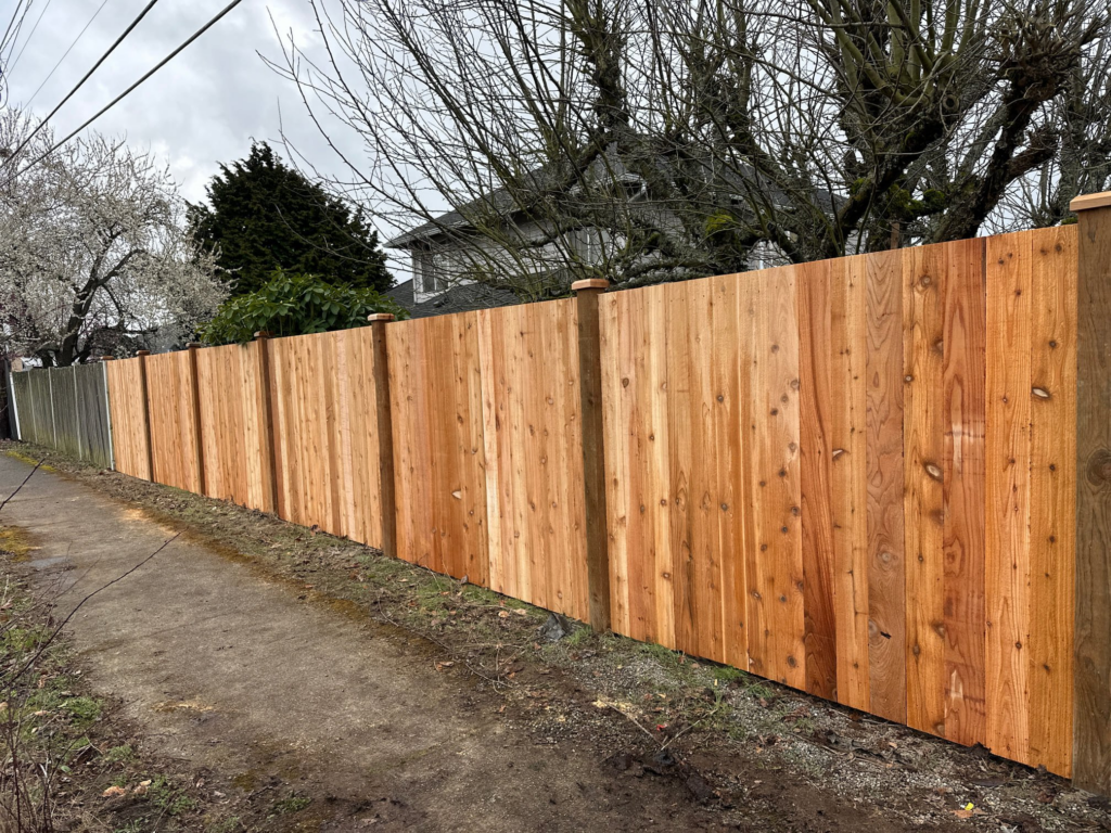 Transforming Tacoma: Rambler Fence Replacement with Cedar