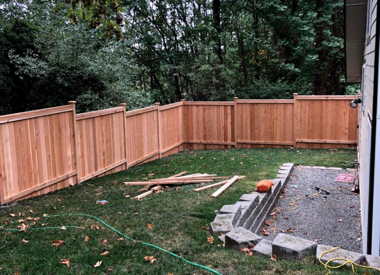 Modified Full Panel Fence - Seattle