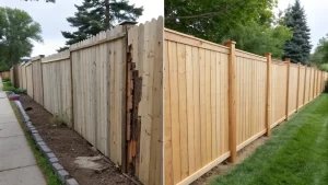 Cedar fence repair vs replacement decision guide for Seattle homeowners