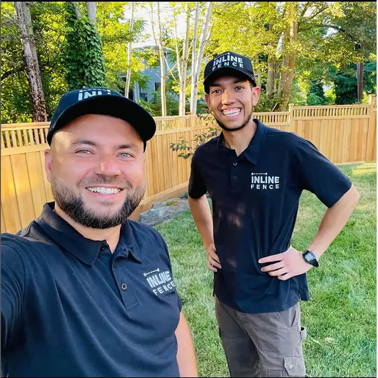 Inline fence crew